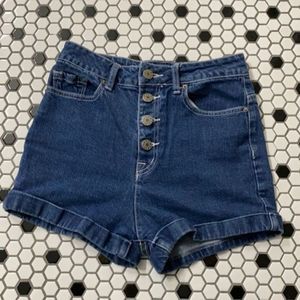 BDG Super High Rise Foxy denim shorts